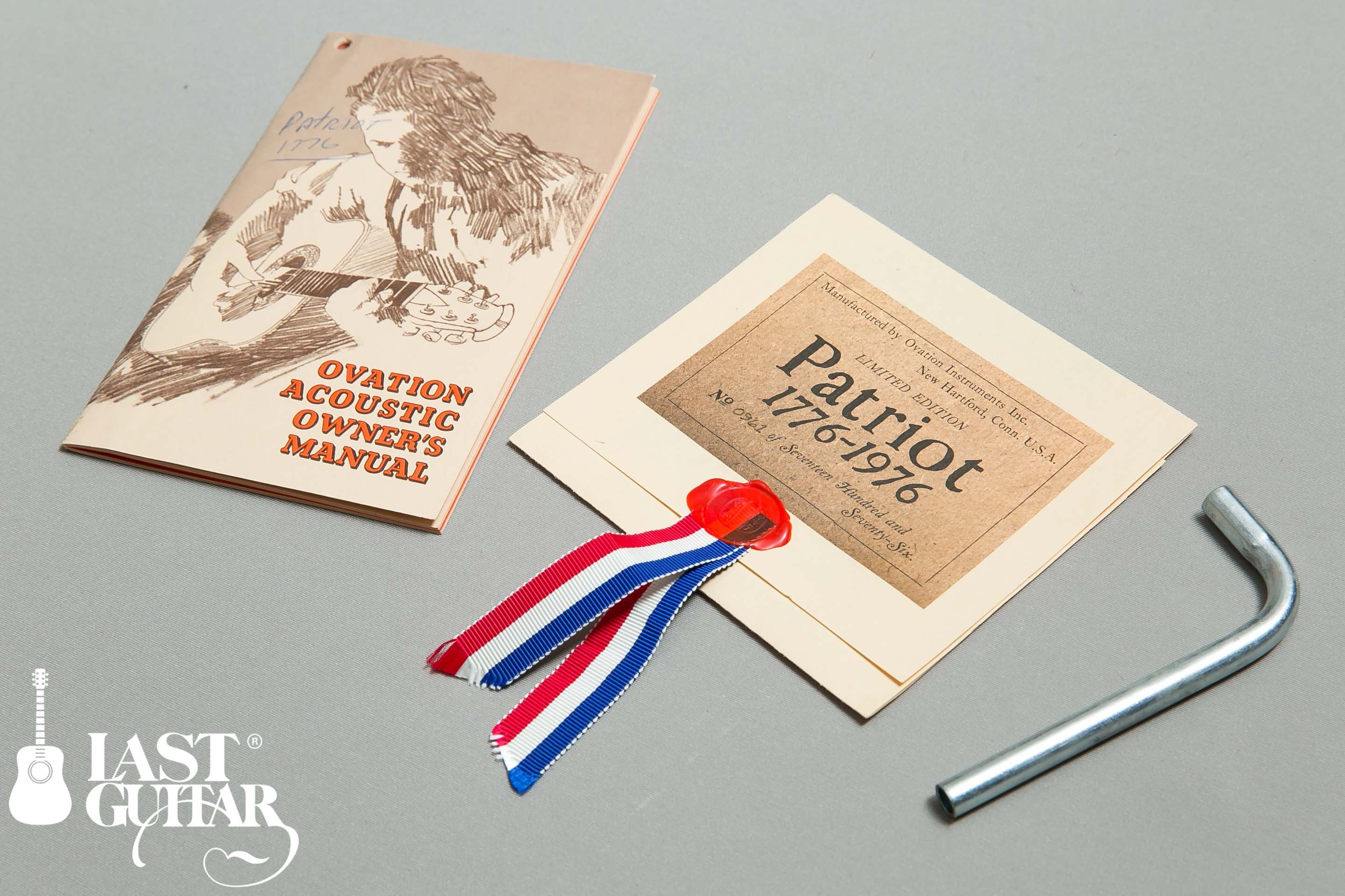 Ovation Patriot 1776 アニバーサリー Ovation Patriot 1776 アニバーサリー